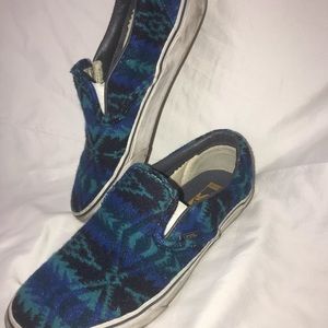 Vans X Pendleton Classic Slip-on Tribal Asphalt